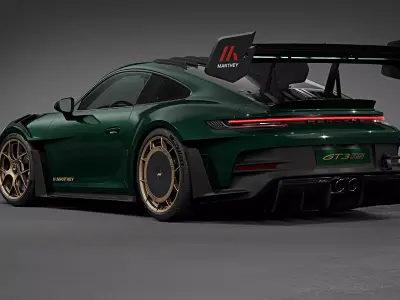 2025 Porsche 911 GT3 RS Manthey Kit 3D model