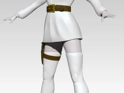Princess Leia 3D model purchase