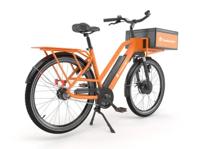 Just eat e-bike 3D model