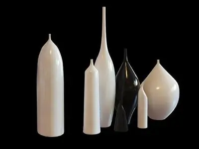 Much vase Low-poly 3D model