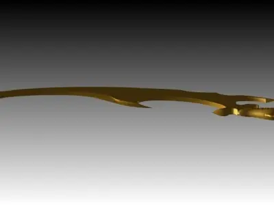 Dark Sword Free 3D model purchase