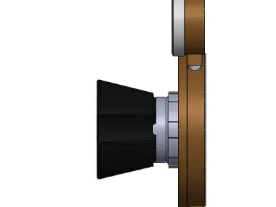 Pressure gauge 3D model