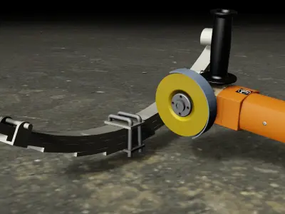 Fein Angel Grinder MSF-642 Free 3D model