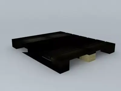 blokpallet coffee table Free 3D model