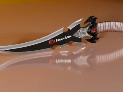 PHANTOM KNIFE 3D model