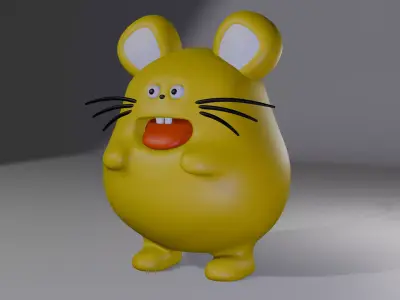 little mouse Free 3D model