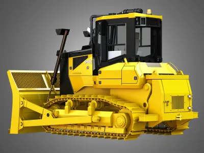 950J Crawler Dozer 3D model