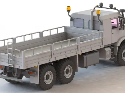 Mercedes-Benz Zetros 6x6 3D print model