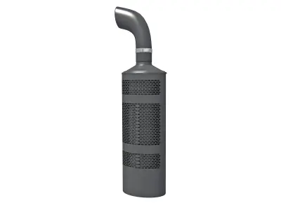 Exhaust pipe for honda 3D model