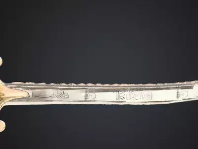 Ottoman Sword 3D model