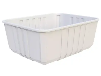 Plastic packaging 3D model