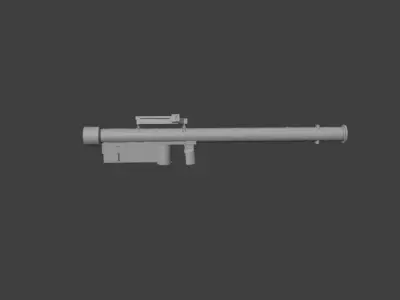 FIM-92 Stinger Free low-poly 3D model