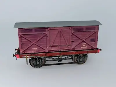BOX From 2 Free 3D model