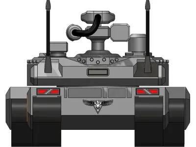 Guardian Tank Free 3D print model