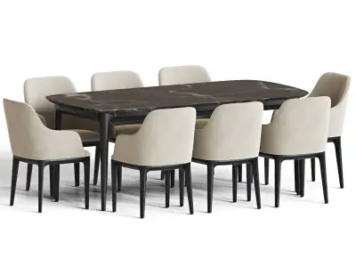 Dining Set 96 3D model