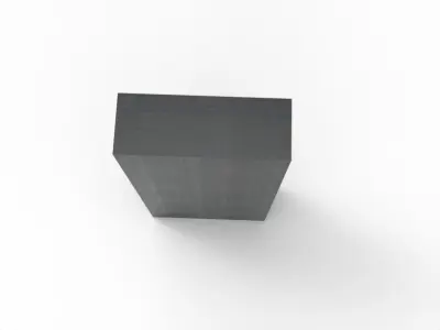 Tall Cabinet Low-poly 3D model