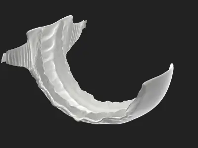 Diaper disposable Low-poly 3D model