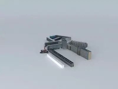 Rochdale, Kolenkit, Bos en Lommerplein, and environment. Amst... Free 3D model