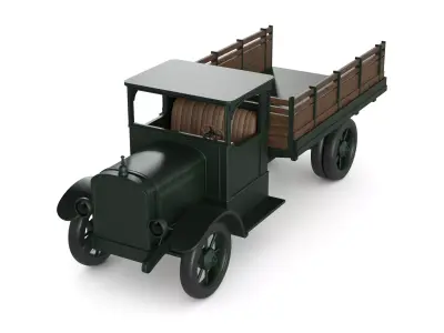 Landscaping Truck 3D model