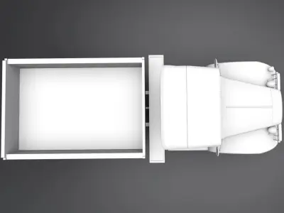 IH M5H6 Truck scale model  3D print model