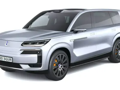 BYD Denza N9 2026 3D model