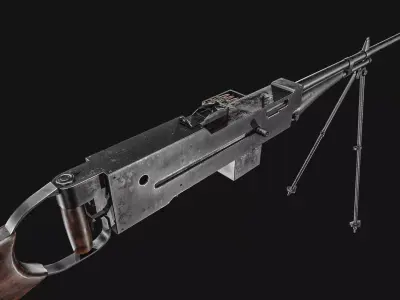 Eriksen M25 1925 Low-poly 3D model