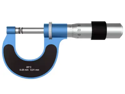 Micrometer 3D model