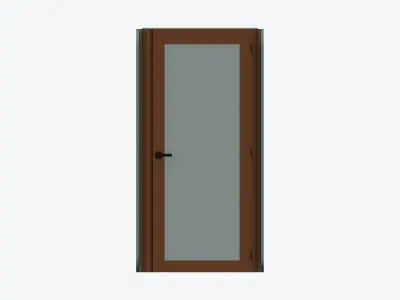 Booth - Simplicity - Phone Booth Low-poly 3D model