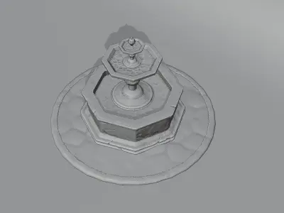 Model 03 - Fountain 3D model