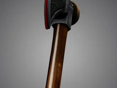 Retro Axe 3D model purchase