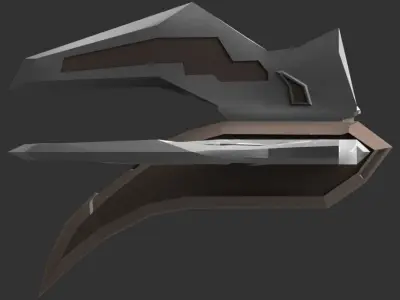 Clawfighter space craft 3D print model