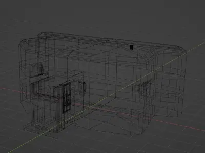 WWI Bunker Free 3D model