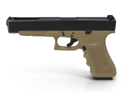 Generic Competition Pistol 3D model