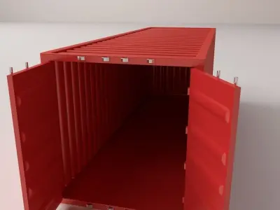 Freight Container 3D model purchase