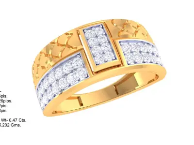 79 GENTS RINGS COMPLETE LOT  3D print model