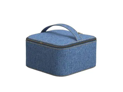 Denim Mini Box Bag 3D model
