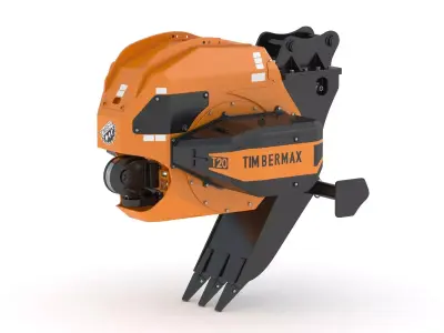 TimberMAX T20 Excavator Mounted 3D model