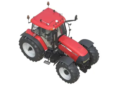 Case IH MXM190 Tractor Low-poly 3D model