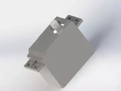 SERVOMOTOR 43 KG Free 3D model