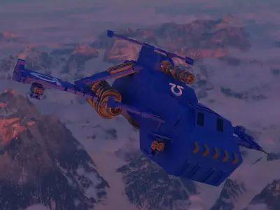 Thunderhawk Gunship  3D model