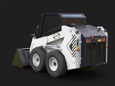 Skid Steer Loader LR 3D model