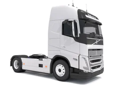 Volvo fh16 2021 With Interior 3D model
