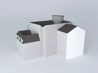 Commercial building Free 3D model