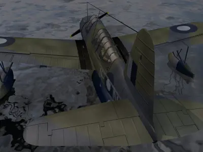 Vought Kingfisher Mk-1  - RAAF 3D model