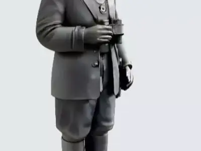 Historical Military Officer  3D print model