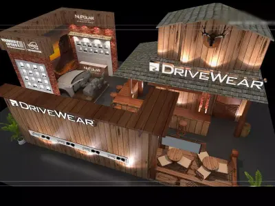 Exhibition - Area -10X6-3DMAX2009-032 3D model