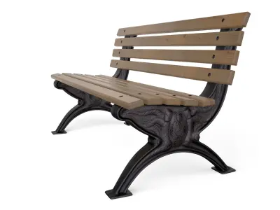 Park Bench 3D model from CGTrader