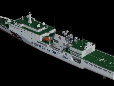 China Coast Guard 3901 CCGS 3901 China Coast Guard South  3D model