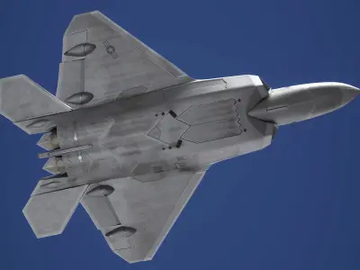 Military Aircraft - Vanguard of the Skies 3D model