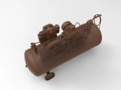 compressor air 3D print model